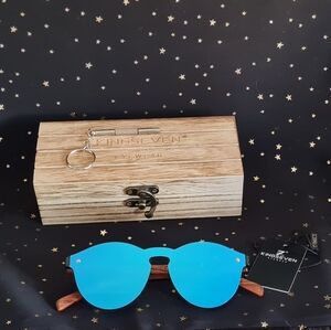 Kingseven Unisex Rimless Sunglasses